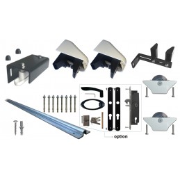 quincaillerie portail coulissant blanc