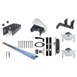 accessoires pour portail coulissant SL125 blanc