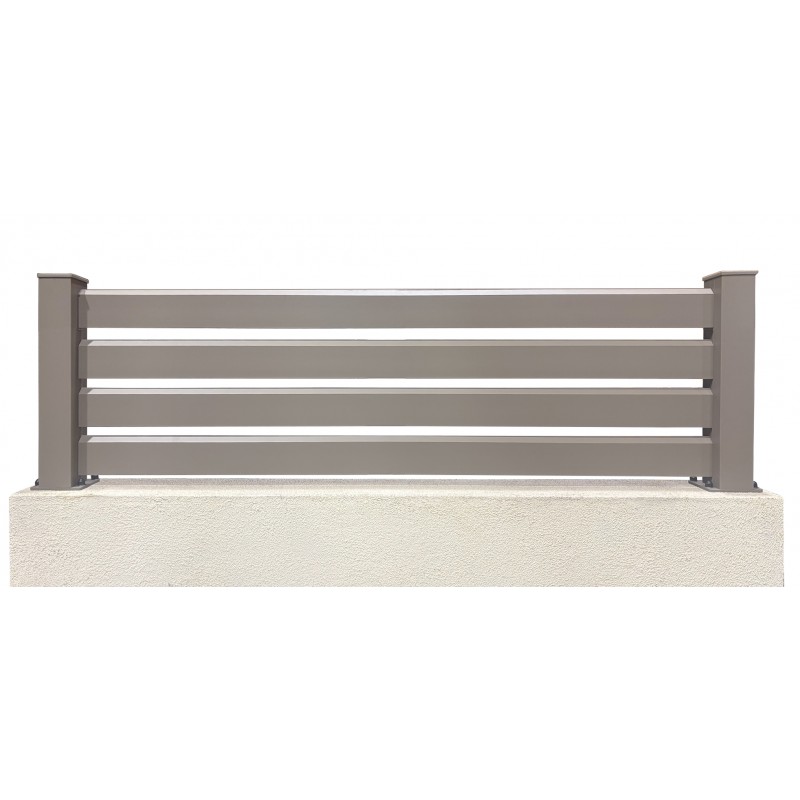 Travée Cambridge taupe ht 48cm