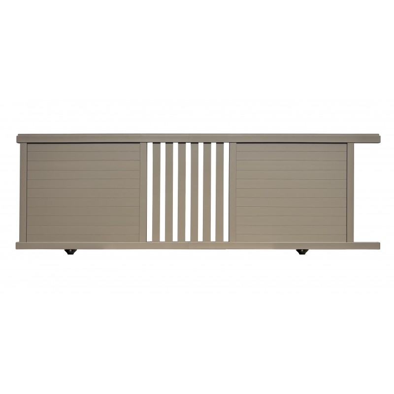 coulissant Nottingham ht 123cm x L 308/358m Taupe