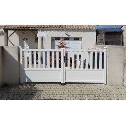 Genève hauteur 125cm blanc 3m