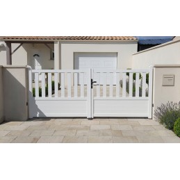 Genève hauteur 125cm blanc 3m