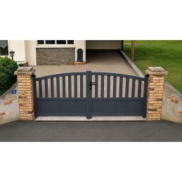 Hastings Hauteur 142/125cm gris 3m