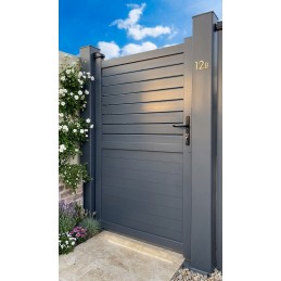 portillon Manchester 1m gris