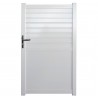 Portillon aluminium Manchester 1m