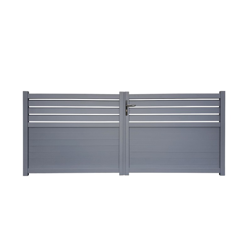 Cambridge hauteur 1.25m gris 3m