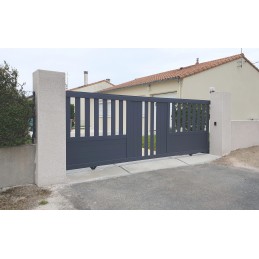 coulissant Genève gris 3.58m