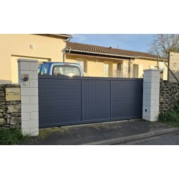 SL plein ht: 142, largeur: 3.58m, motorisé Nice Robuskit